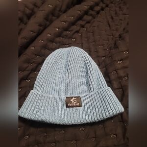 Grimfrost Watch Cap Blue Merino Wool